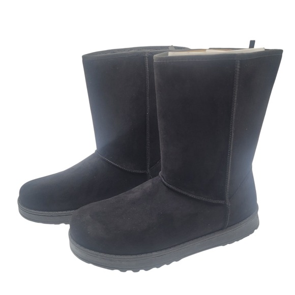 Women's‎ Arizona Jean Co Stratton Flat Heel Winter Boots - Black - 9 - NIB - Picture 2 of 7